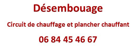 Désembouage de circuit de chauffage et de plancher chauffant Chasselay... 06 84 45 46 67 David MARTIN