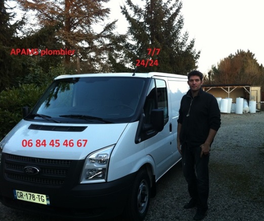 camion apams plomberie Chasselay